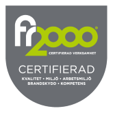 Logotyp Certifiering FR2000